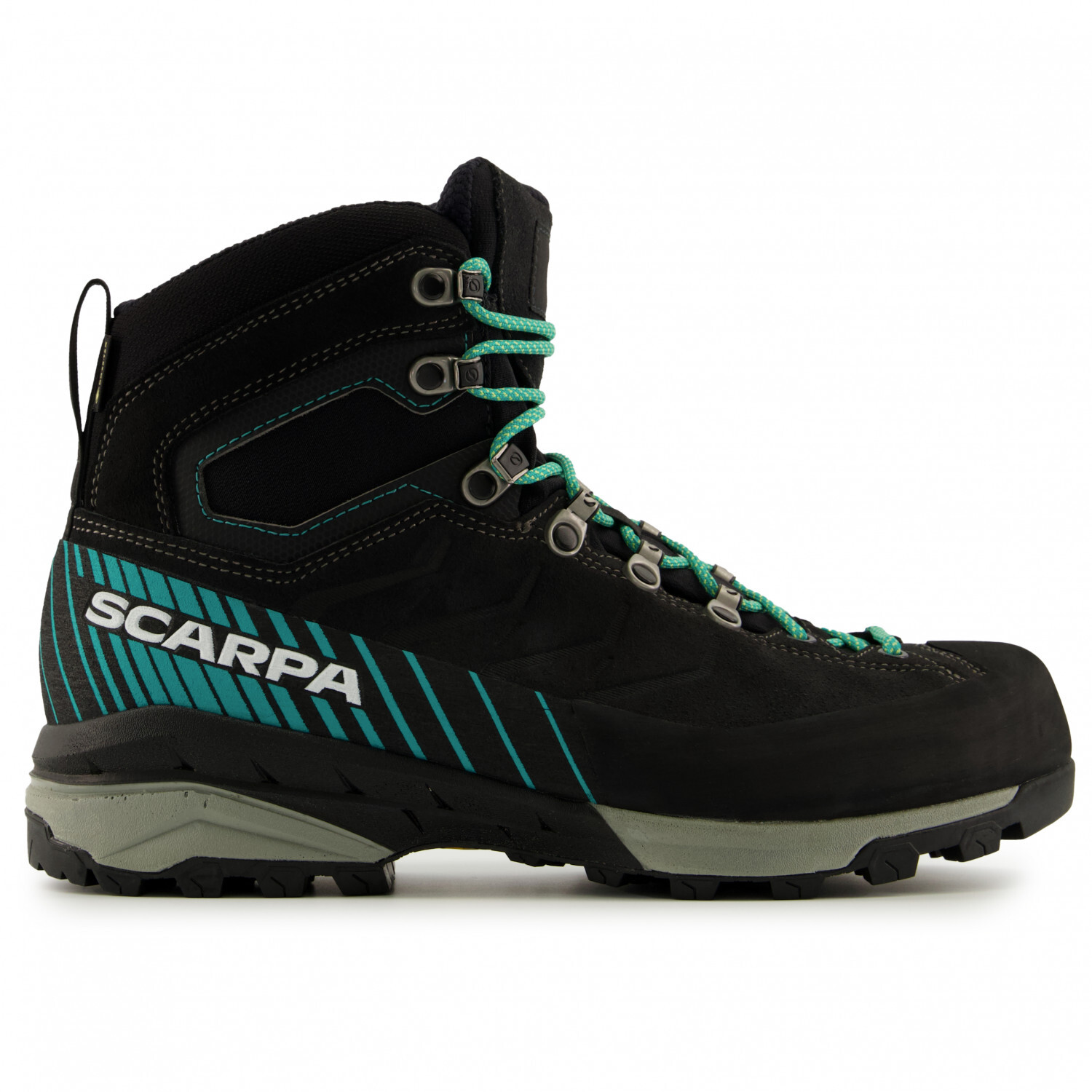 

Ботинки для прогулки Scarpa Women's Mescalito TRK GTX, цвет Dark Anthracite/Tropical Green