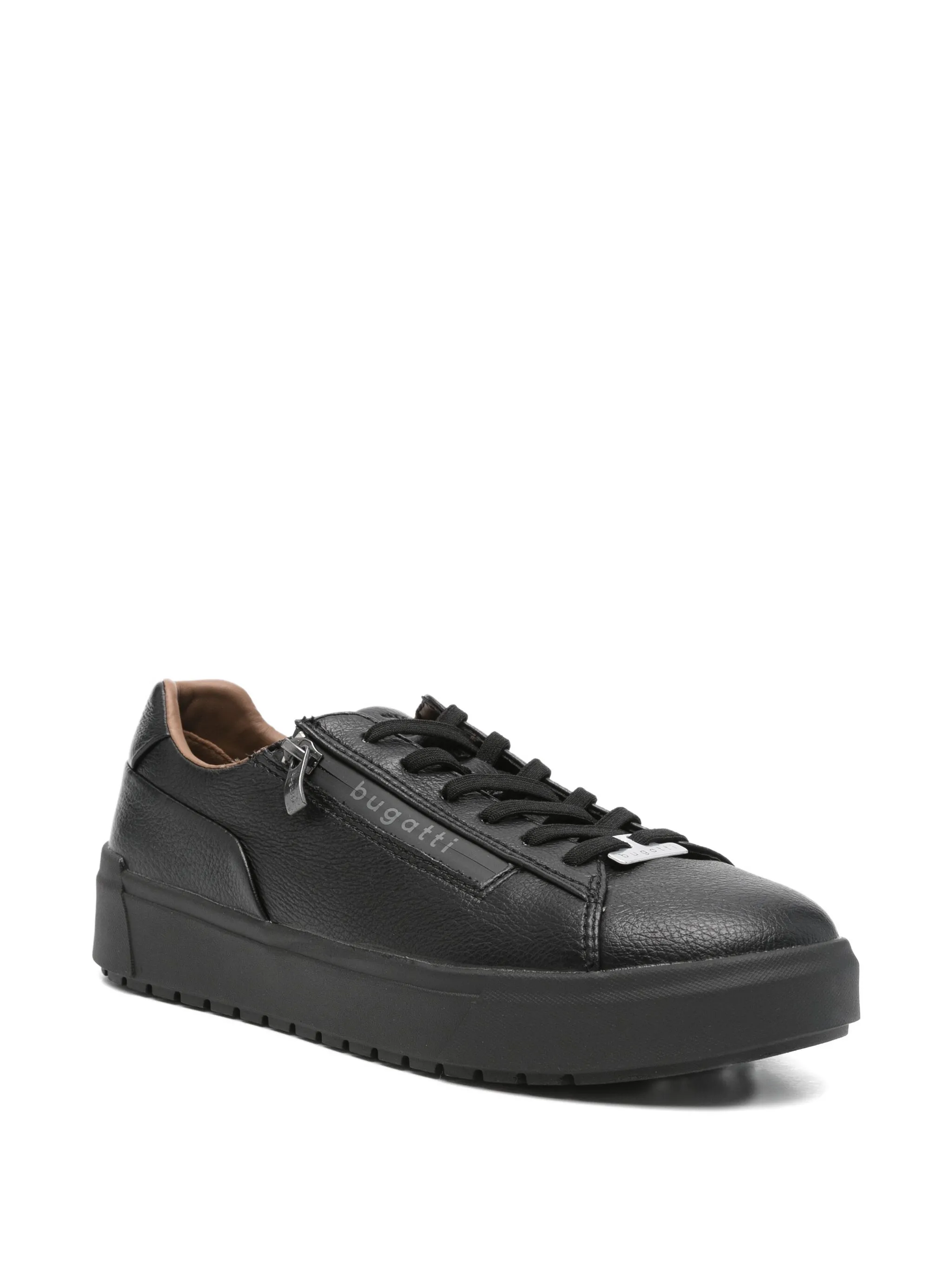 

Кроссовки на шнуровке Bugatti, черный