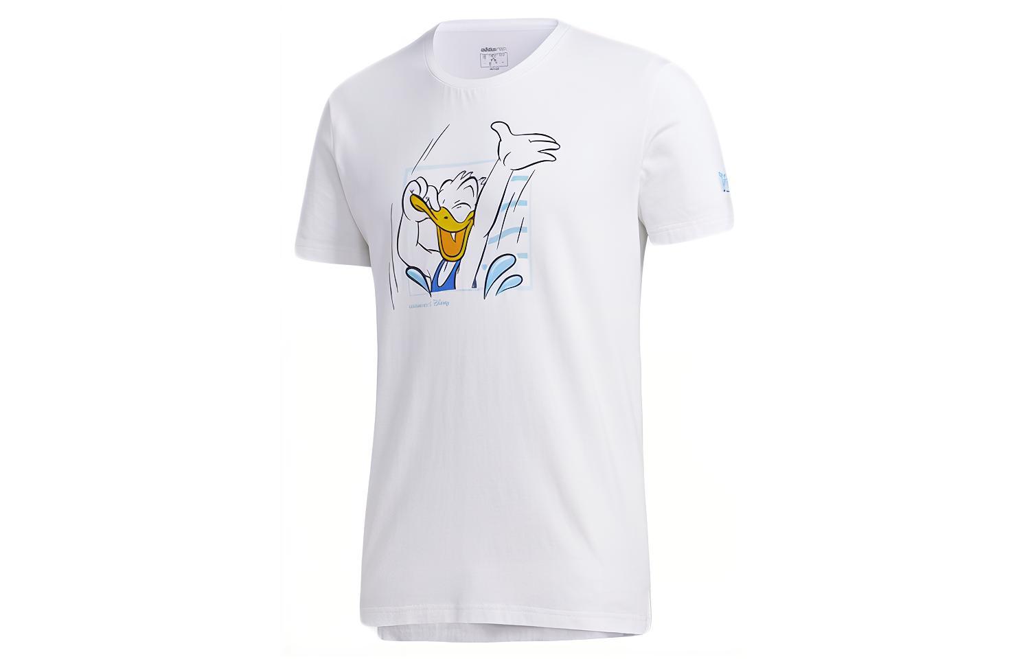 

Футболка унисекс белая Adidas Neo