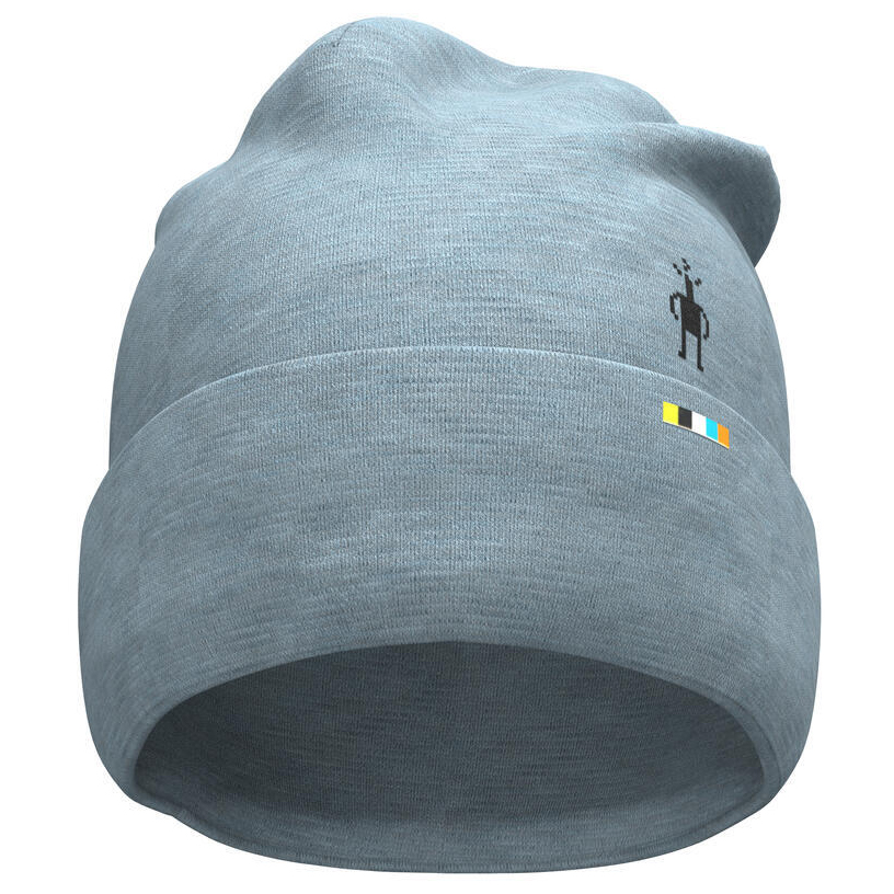 

Шапка Smartwool Thermal Merino Reversible Cuffed Beanie, цвет Pewter Blue Heather