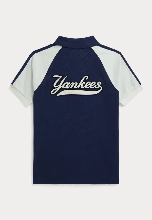 Поло Yankees, Polo Ralph Lauren, 2 6y print t-shirt, темно-кобальтовый/белый — фото 2