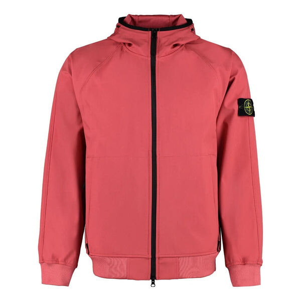 

Куртка light soft shell-r hooded jacket 'fucsia' Stone Island, фуксия