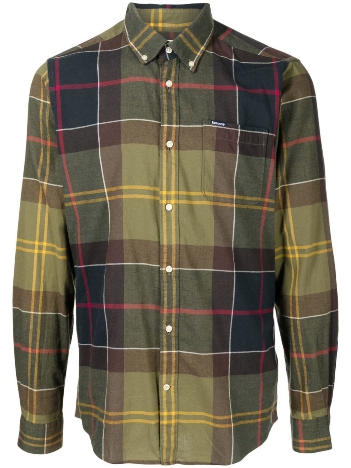 

Barbour рубашка GlendaleTailored с длинными рукавами, зеленый