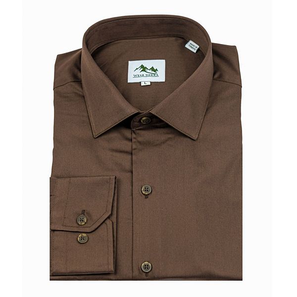 

Мужская хлопковая рубашка с длинным рукавом Wear Sierra