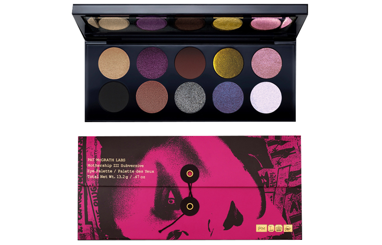 PAT McGRATH LABS Madonna 10 цветов теней для век легко растушевываются маскирующие сиреневый зеленый розовый с розовым оттенком — фото 3