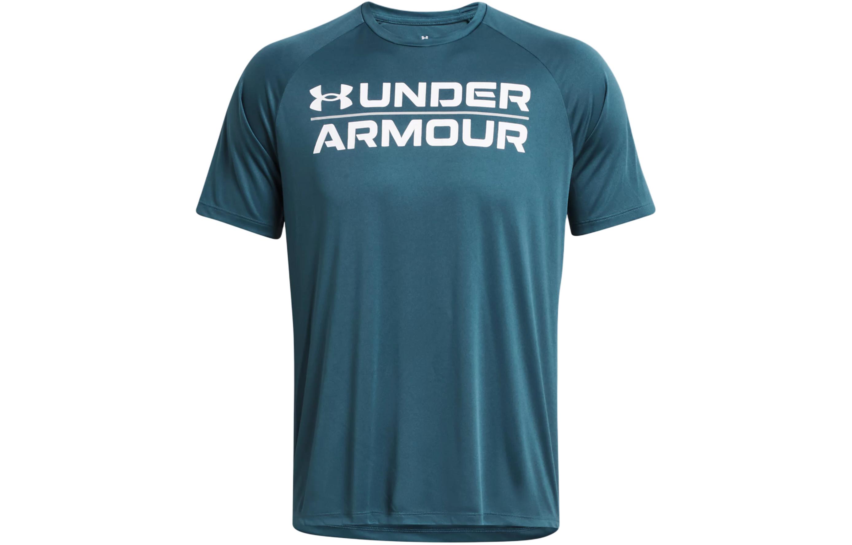 

Футболка мужская темно-голубая Under Armour