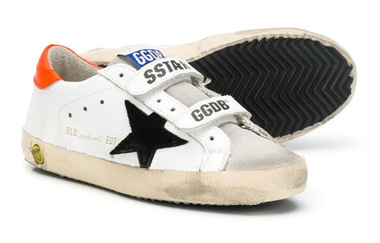 Кроссовки детские Golden Goose, белый — фото 3
