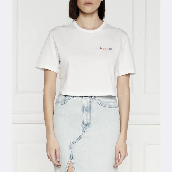 

Топ свободного кроя Calvin Klein, белый
