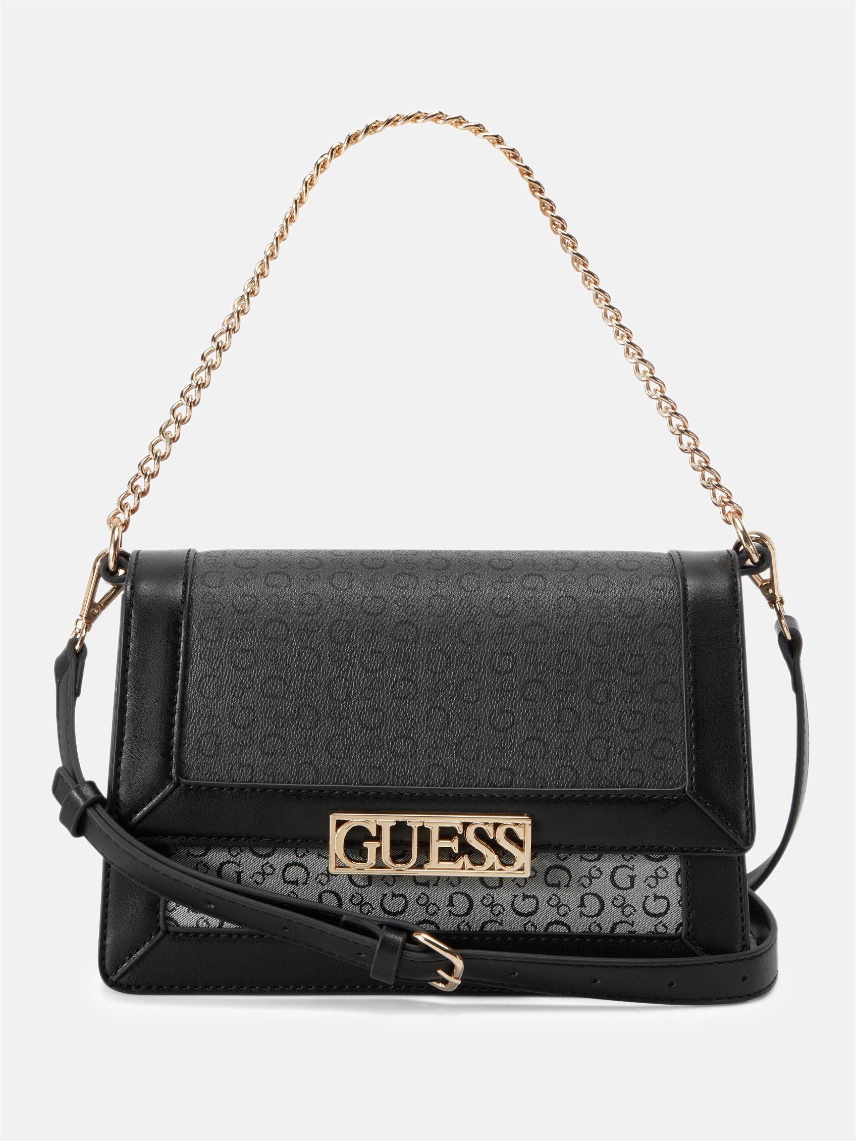 

Сумка через плечо женская Guess Factory, цвет coal multi