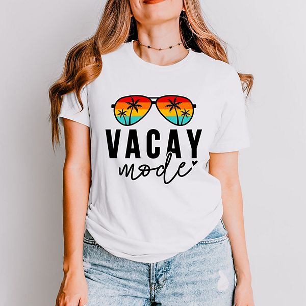 

Футболка с коротким рукавом Vacay mode Simply Sage Market, White, Белый, Футболка с коротким рукавом Vacay mode Simply Sage Market, White