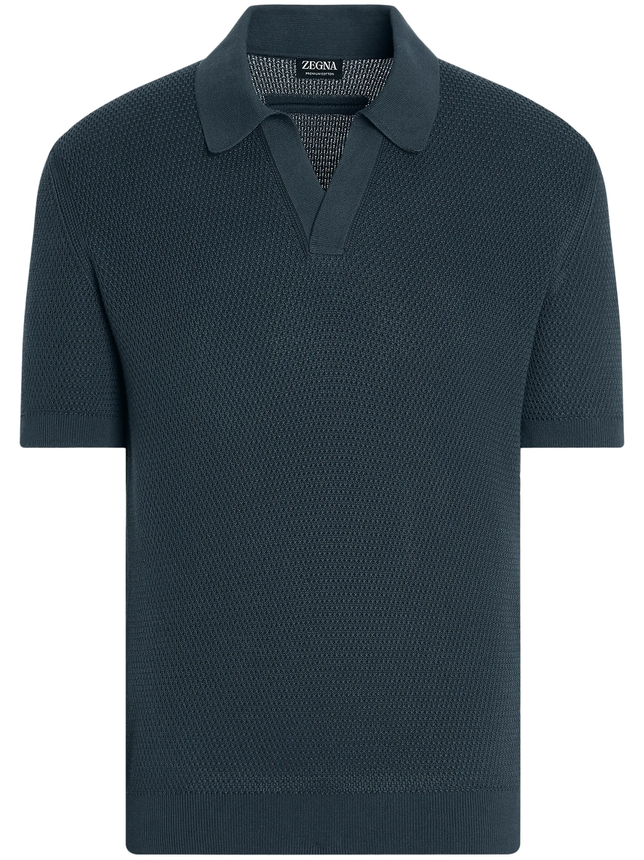 

Рубашка поло Zegna, синий