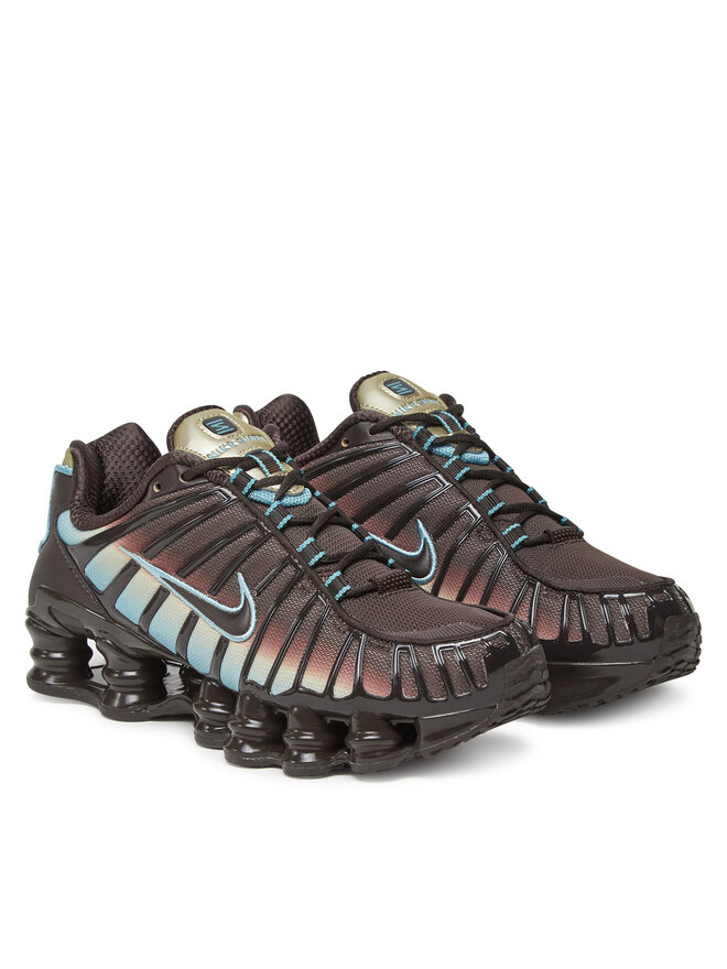 Кроссовки Shox Tl IB4340 200 Nike, коричневый — фото 2