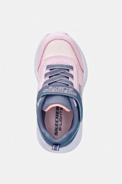 Кроссовки с подсветкой Skechers Sola Glow, розовый — фото 4