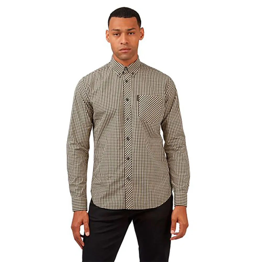 

Рубашка Ben Sherman Signature Gingham, бежевый