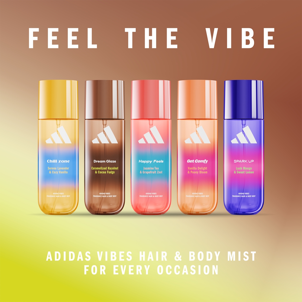 Ароматизированный спрей для тела Vibes Dream Glaze Adidas, 236 мл — фото 4