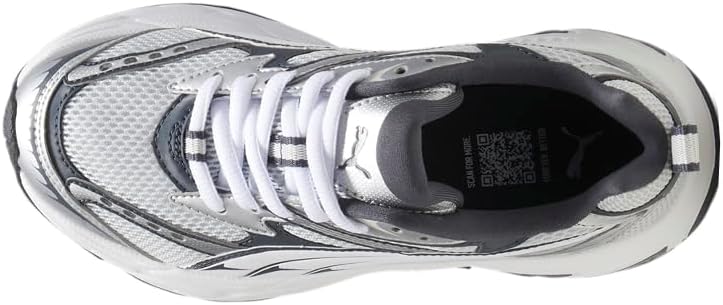 Детские кроссовки Puma Unisex-Child Morphic (для детей постарше), серый — фото 4