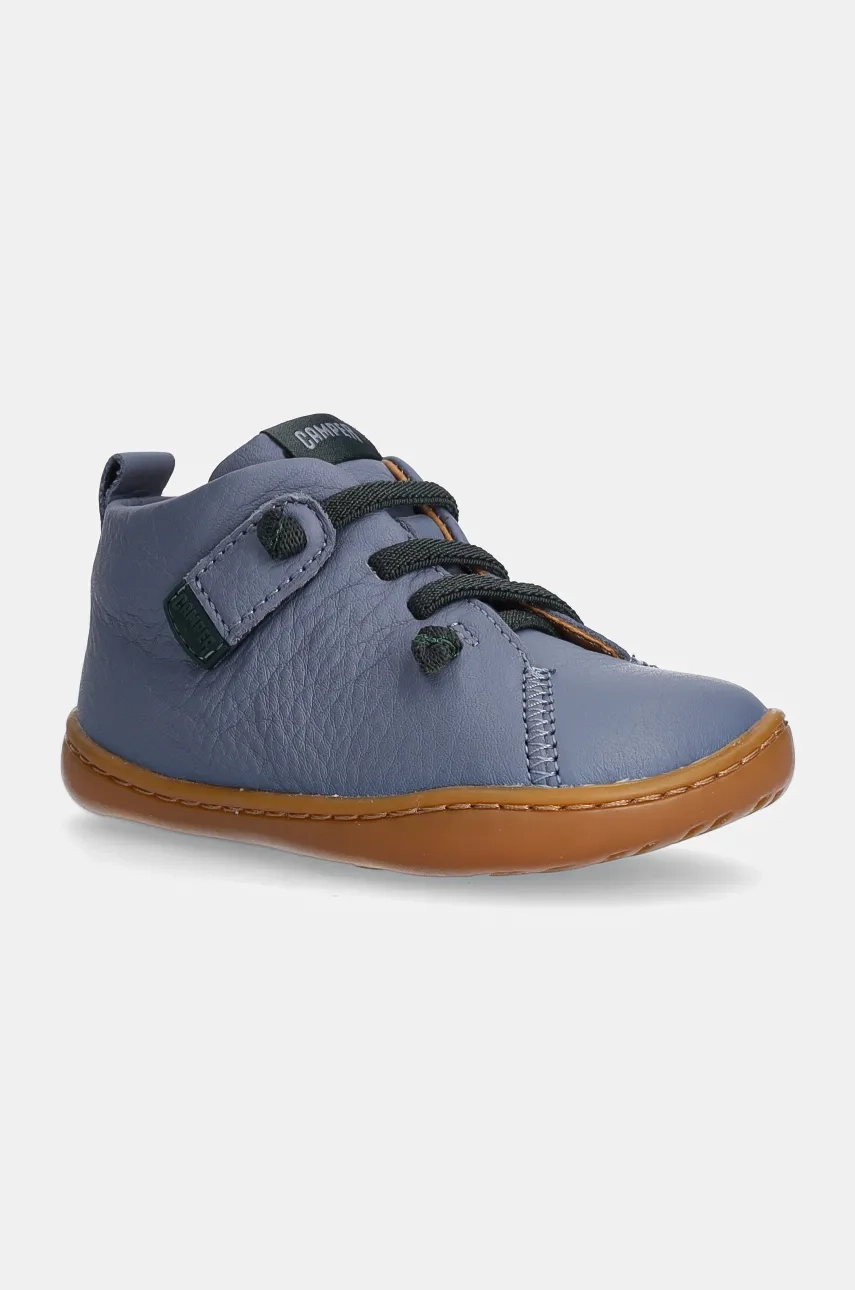 

Детские кожаные туфли на плоской подошве Peu Cami FW Camper, синий