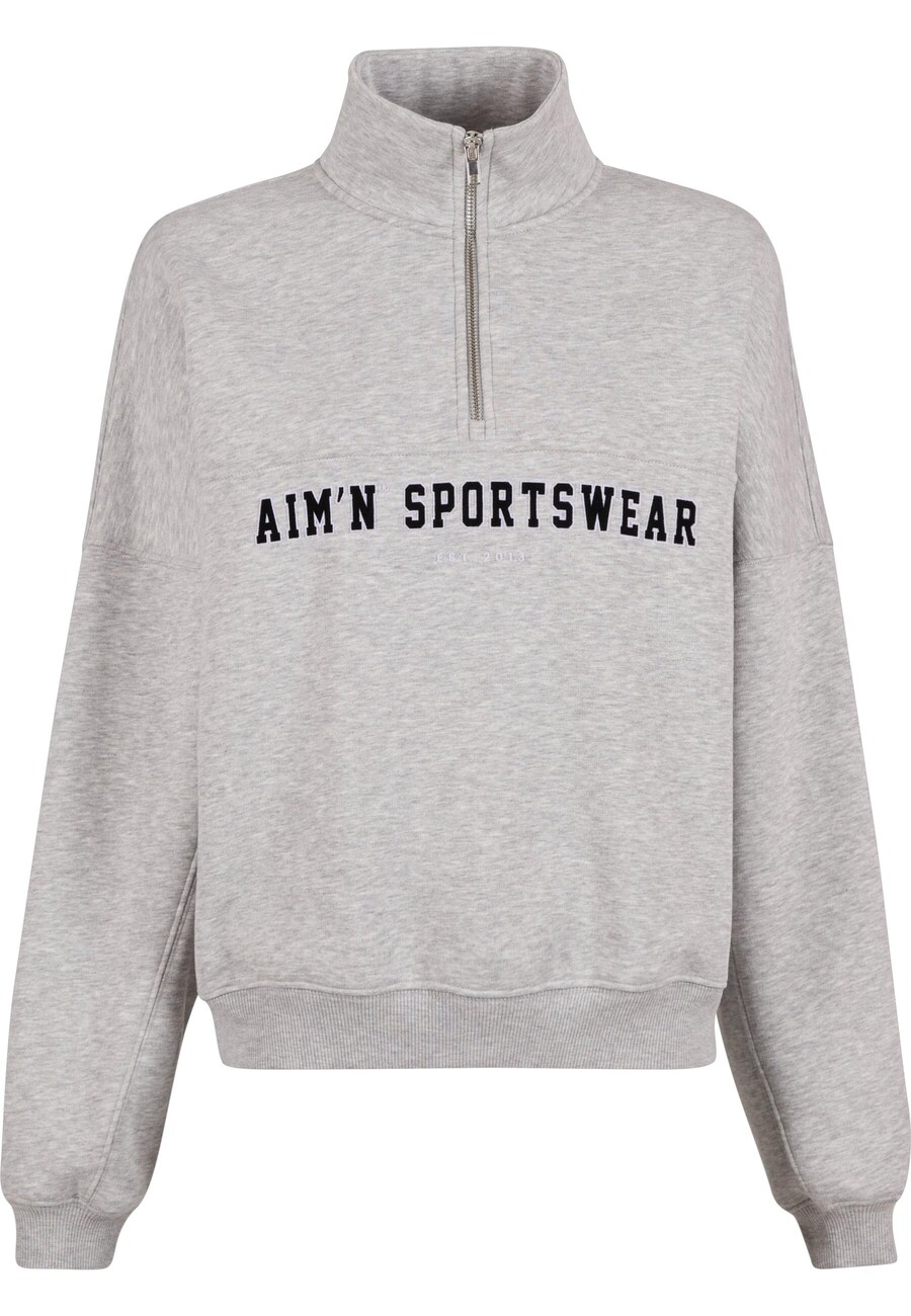 

Спортивная толстовка Aimn, Light grey/mottled grey