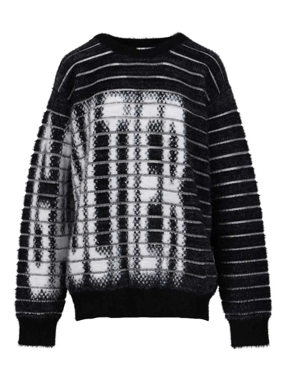 

Свитер в полоску Jean Paul Gaultier, черный