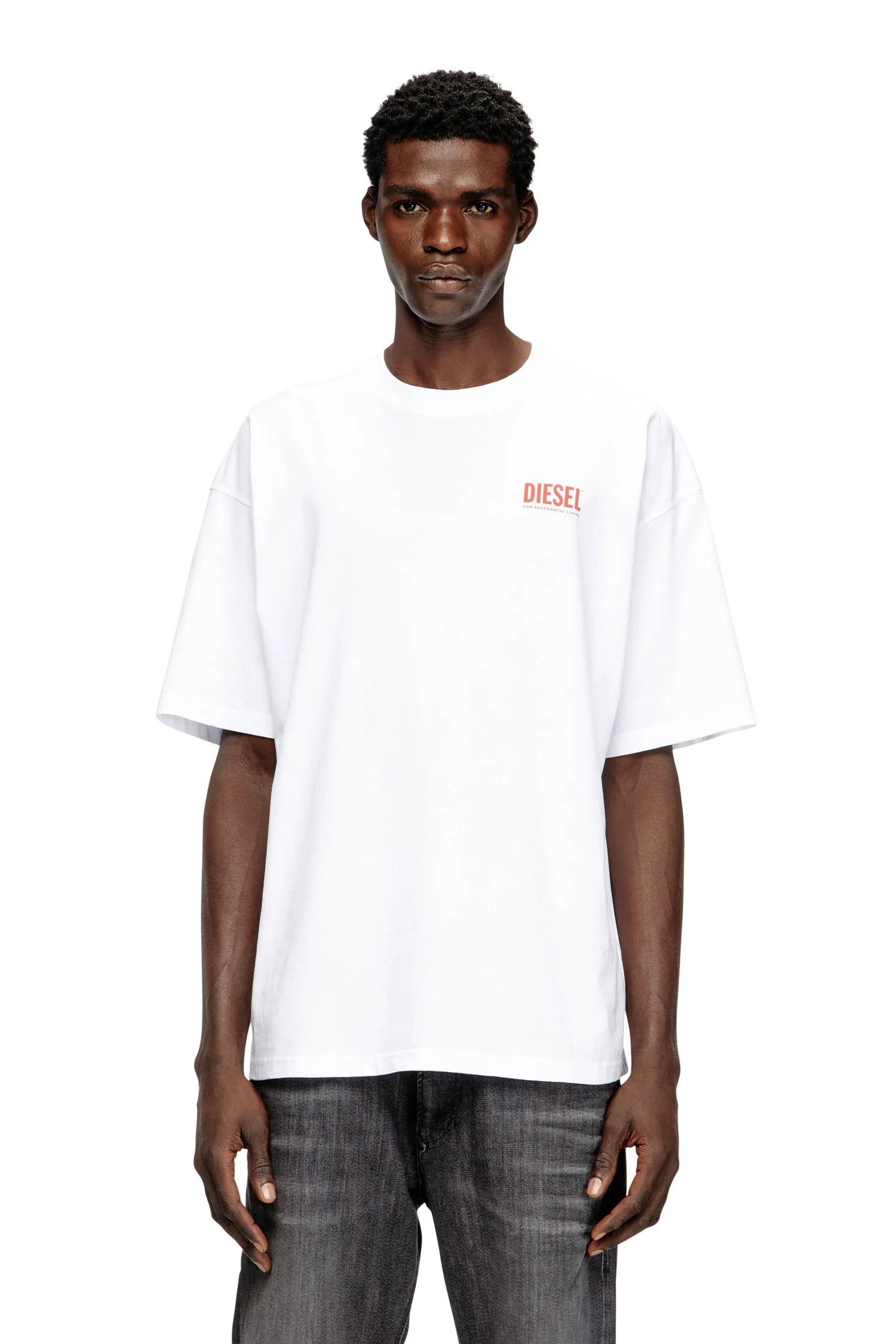 Мужская футболка T-BOXT-BISK Diesel, White and other colors