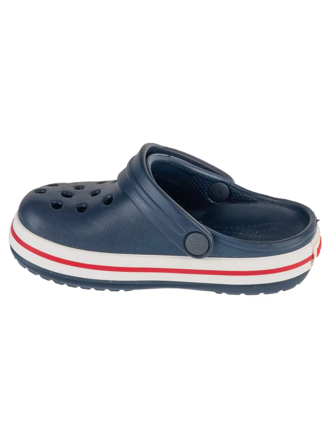 Сандалии Crocs Crocband Clog K синего цвета — фото 2