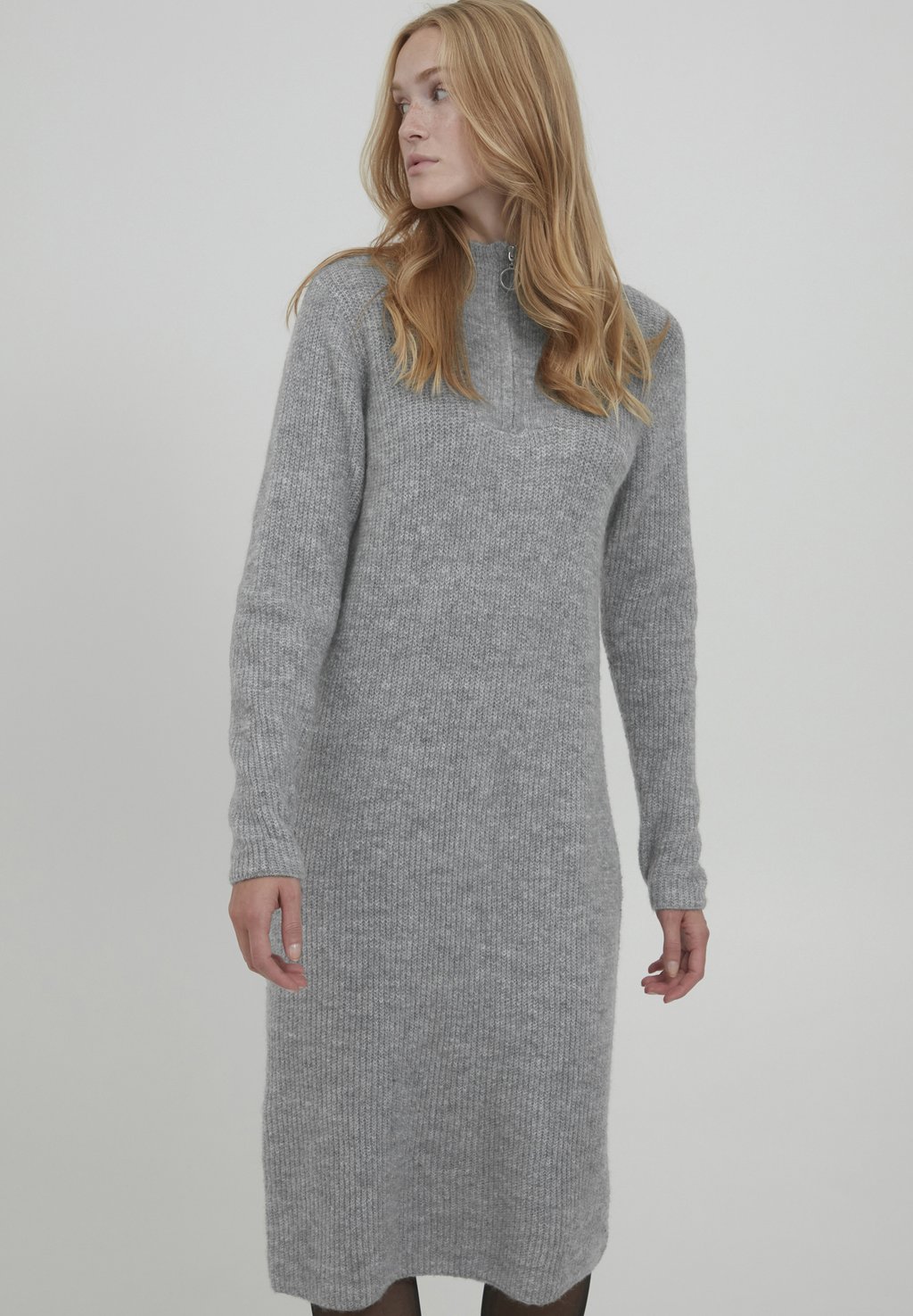 

Платье Punto b.young BYMONALISE DRESS, цвет mid grey melange