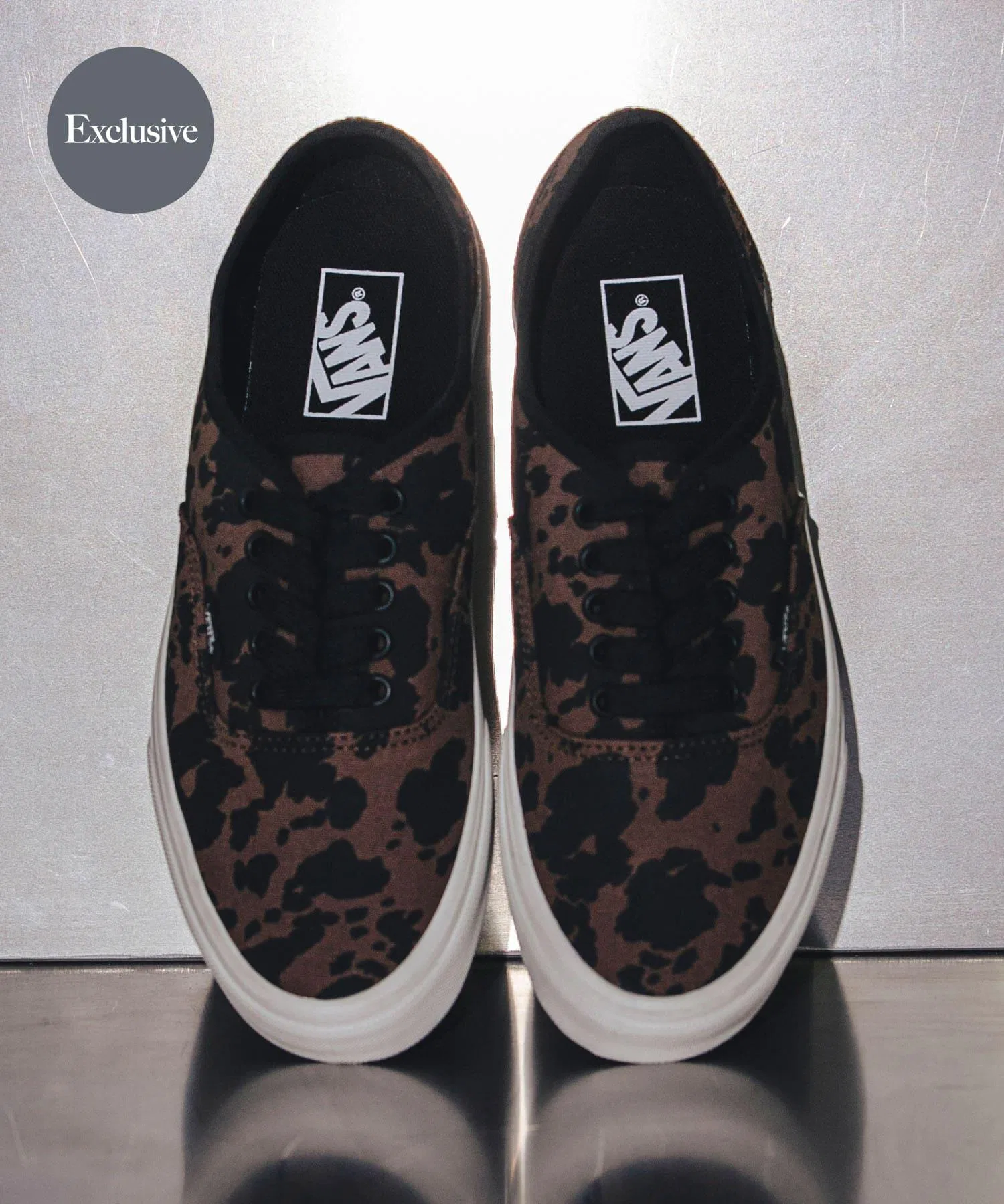 Мужские кеды VANS AUTHENTIC CAW коричневые