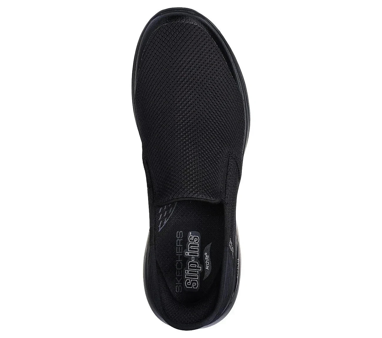 Кроссовки Skechers GO Walk Arch Fit, мужские, черные, без рук, GAL1612 Skechers, черный — фото 4