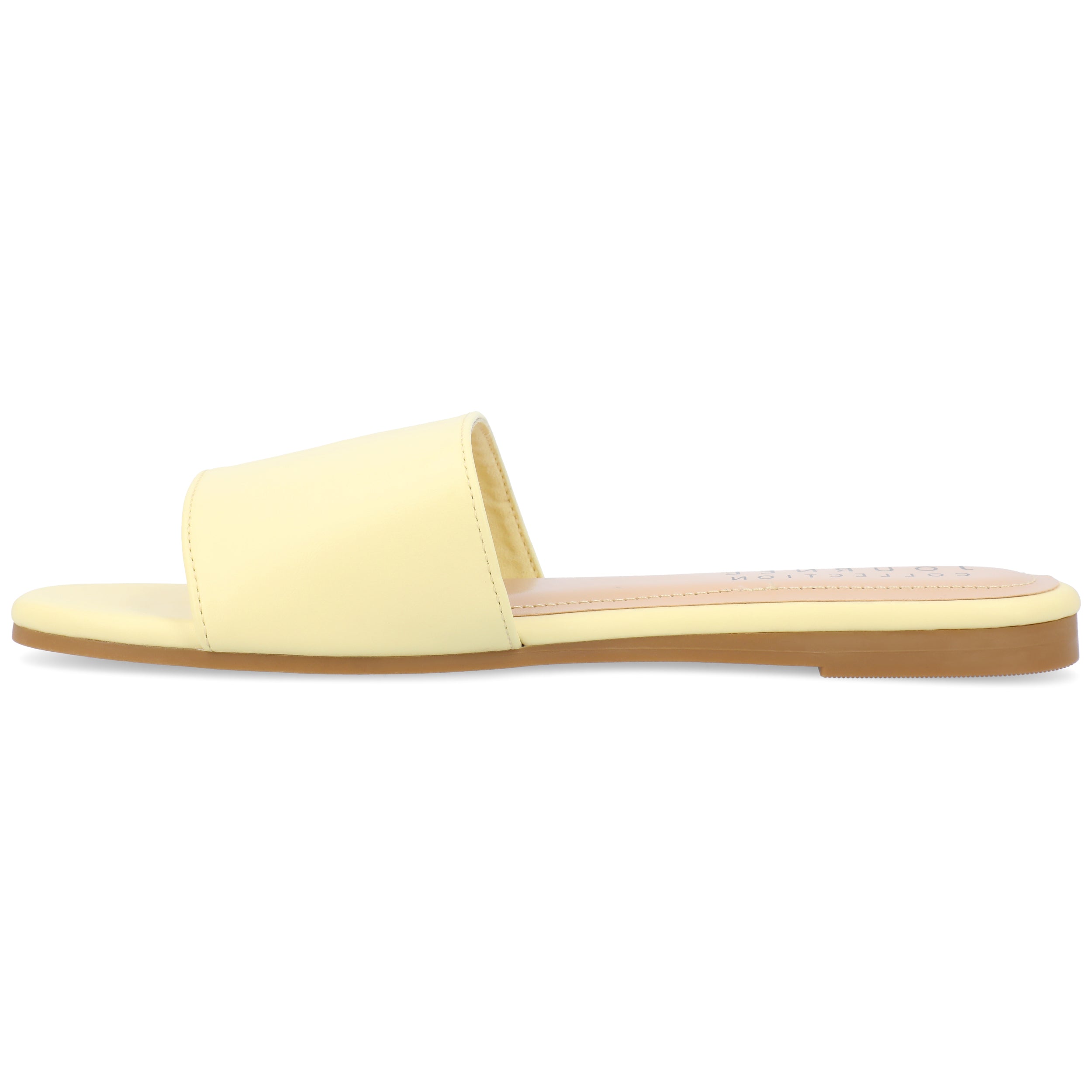 Женские сандалии Journee Collection Tru Comfort Foam Kolinna с широкой колодкой, желтый — фото 2