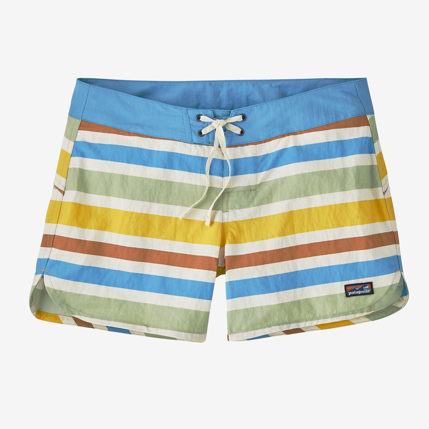 

Женские шорты для плавания Wavefarer Patagonia, цвет Water Ribbons: Natural