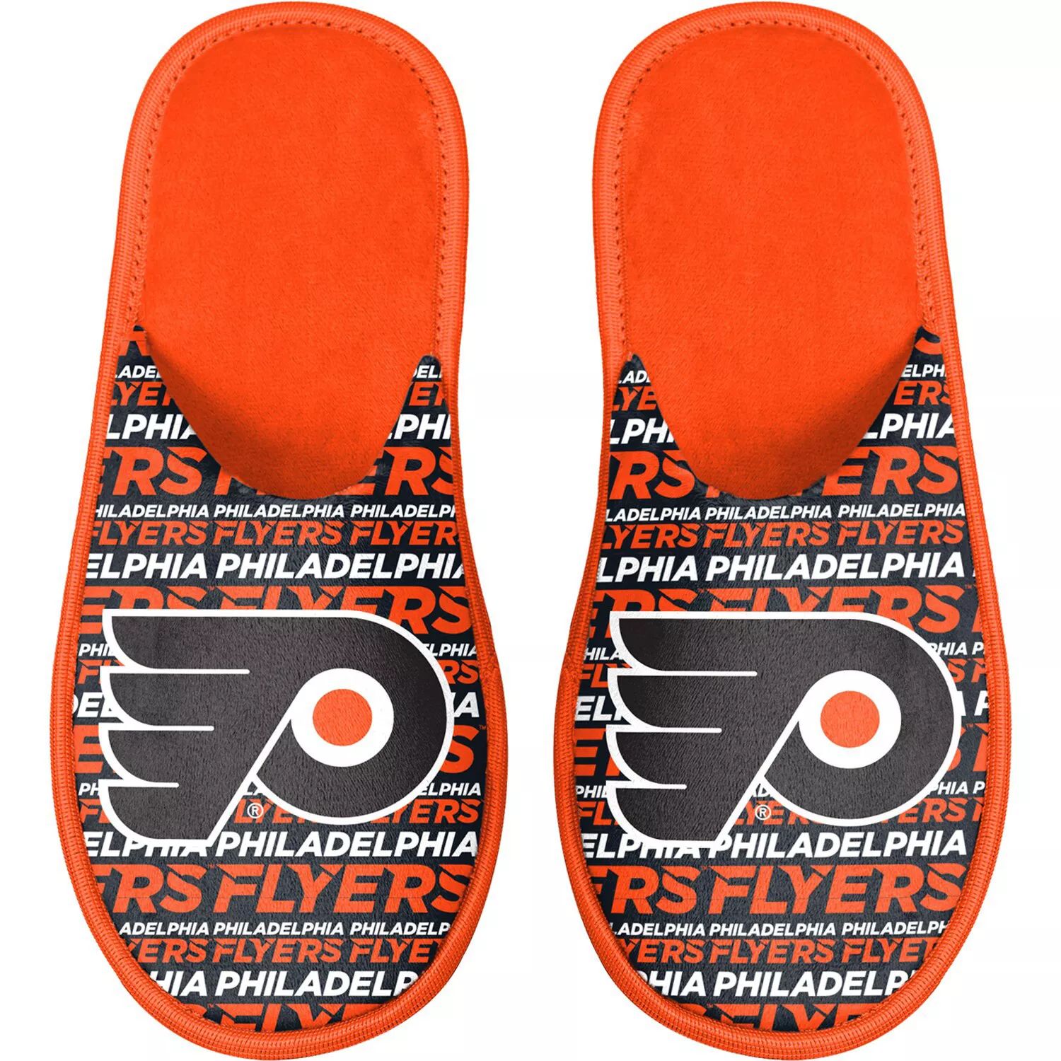 

Мужские шлепанцы с логотипом FOCO Philadelphia Flyers Scuff