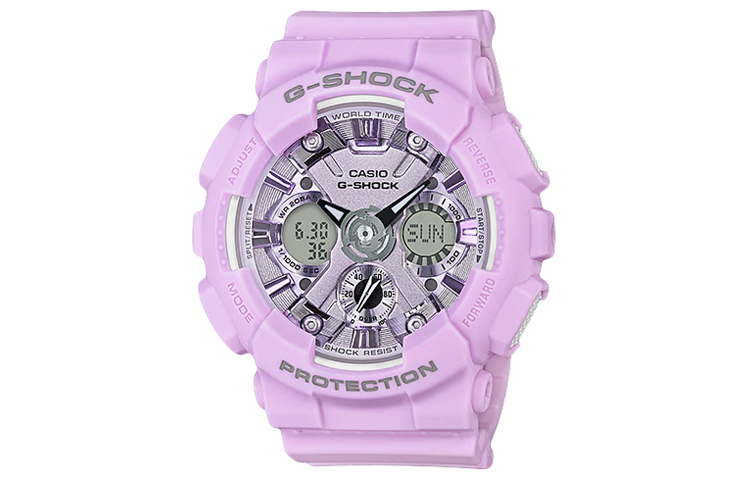 

CASIO Часы Women's Purple Watch GMA-S120DP-6A, Purple Watch Dial