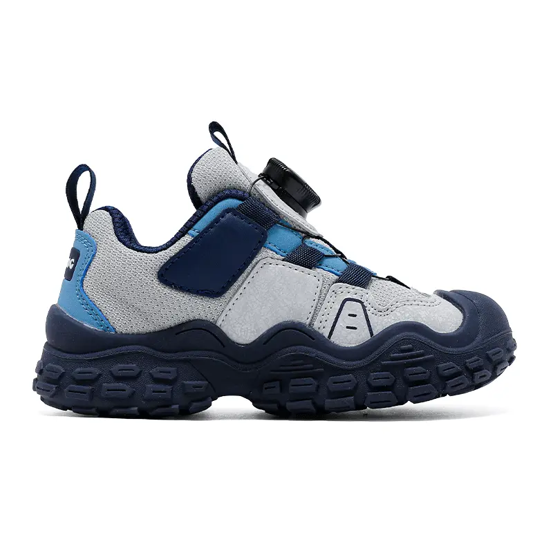Кроссовки для детей "Дети" Bobdog, цвет White Gray/Dark Blue Blue — фото 2