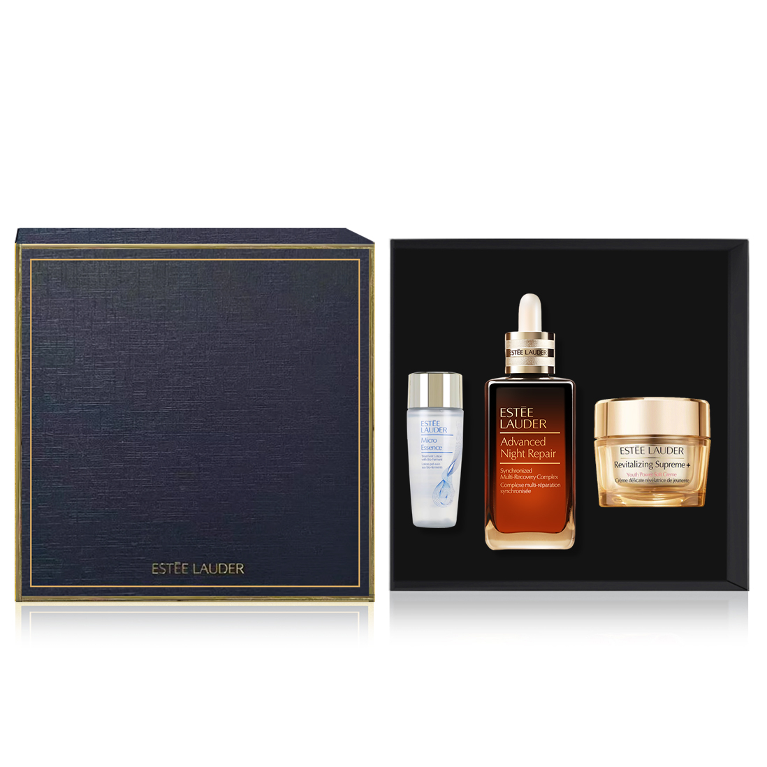 

YASHILANDAI набор для ухода за кожей с эссенцией Vitality, увлажняющий и питающий, комплект из 3 штук ESTEE LAUDER, Raw liquid 30ml + small коричневый bottle 100ml + Zhiyan cream refreshing 50ml