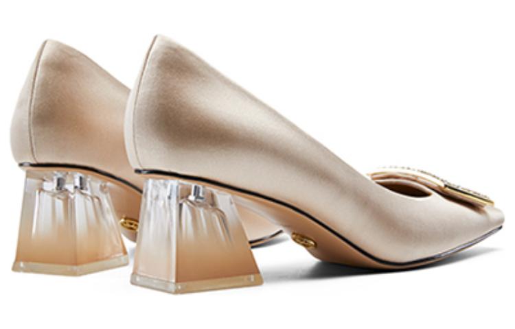 Туфли на платформе с массивным каблуком 7 см NINE WEST, черные — фото 4