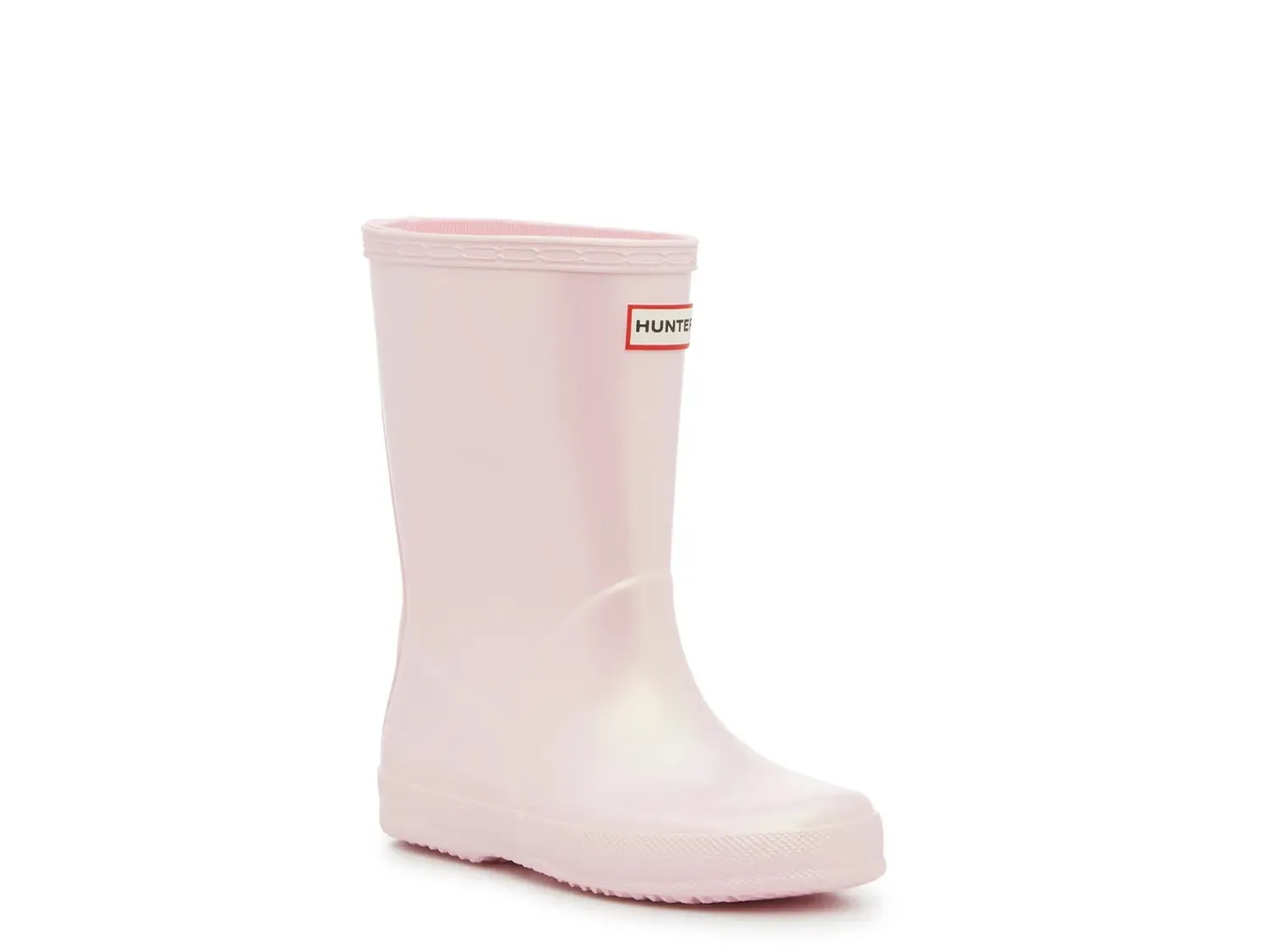 

Сапоги HUNTER First Nebula Rain Boot - детские, Bella светло-розовые переливающиеся