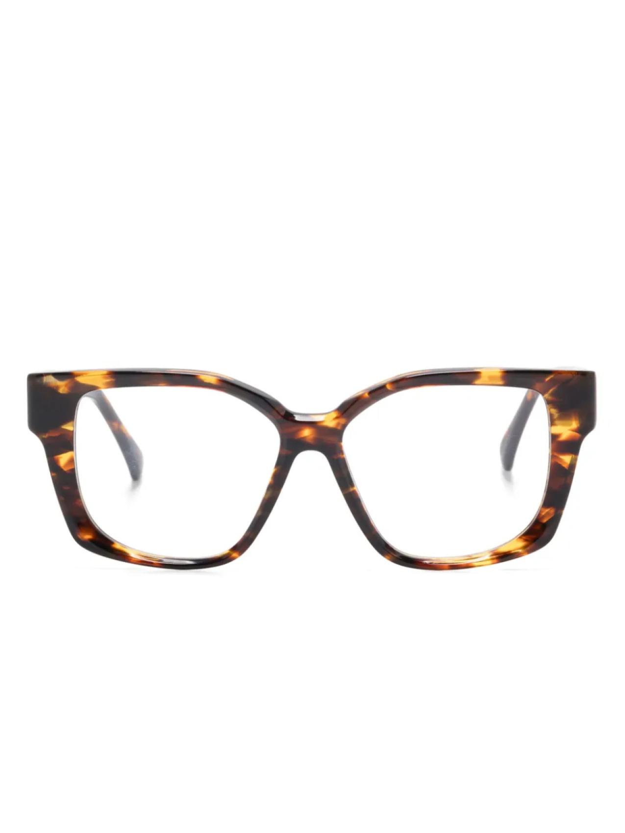 

Max Mara Eyewear очки в квадратной оправе, коричневый