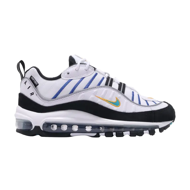 

Кроссовки Nike Wmns Air Max 98 Premium 'Teal Nebula', белый