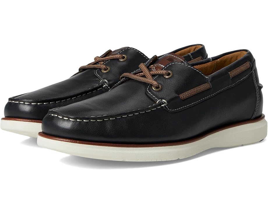 

Лоферы Florsheim Tropics Elastic Lace Moc Toe Boat Shoes, темно-синий