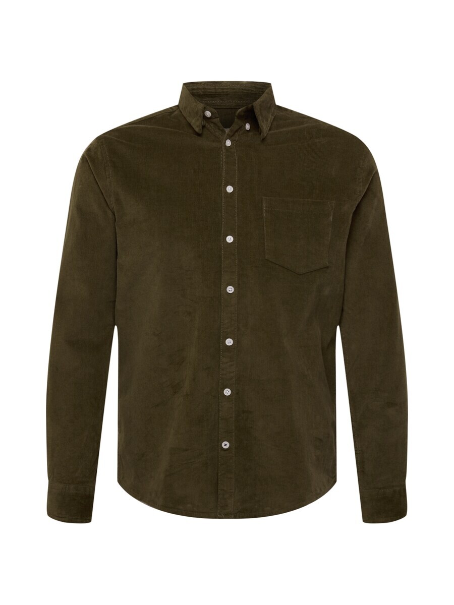 

Повседневная рубашка Kronstadt Regular fit Button Up Shirt Johan, оливковый