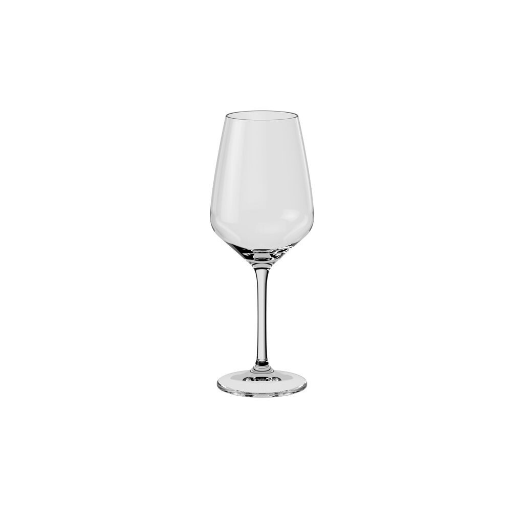 

Vivo - Набор бокалов для белого вина Villeroy & Boch Group Voice Basic, 4 шт. Хрустальное прозрачное стекло 1953008120 / ! Ценный набор включает 2 * этот товар и 4 соломинки для питья EKM Living из нержавеющей стали! Vivo by Villeroy & Boch