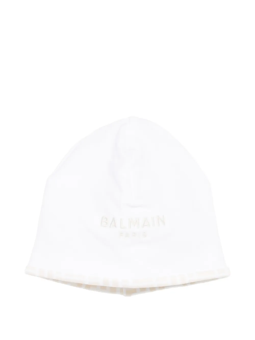 Комплект боди с логотипом (набор из двух штук) Balmain Kids, белый — фото 3