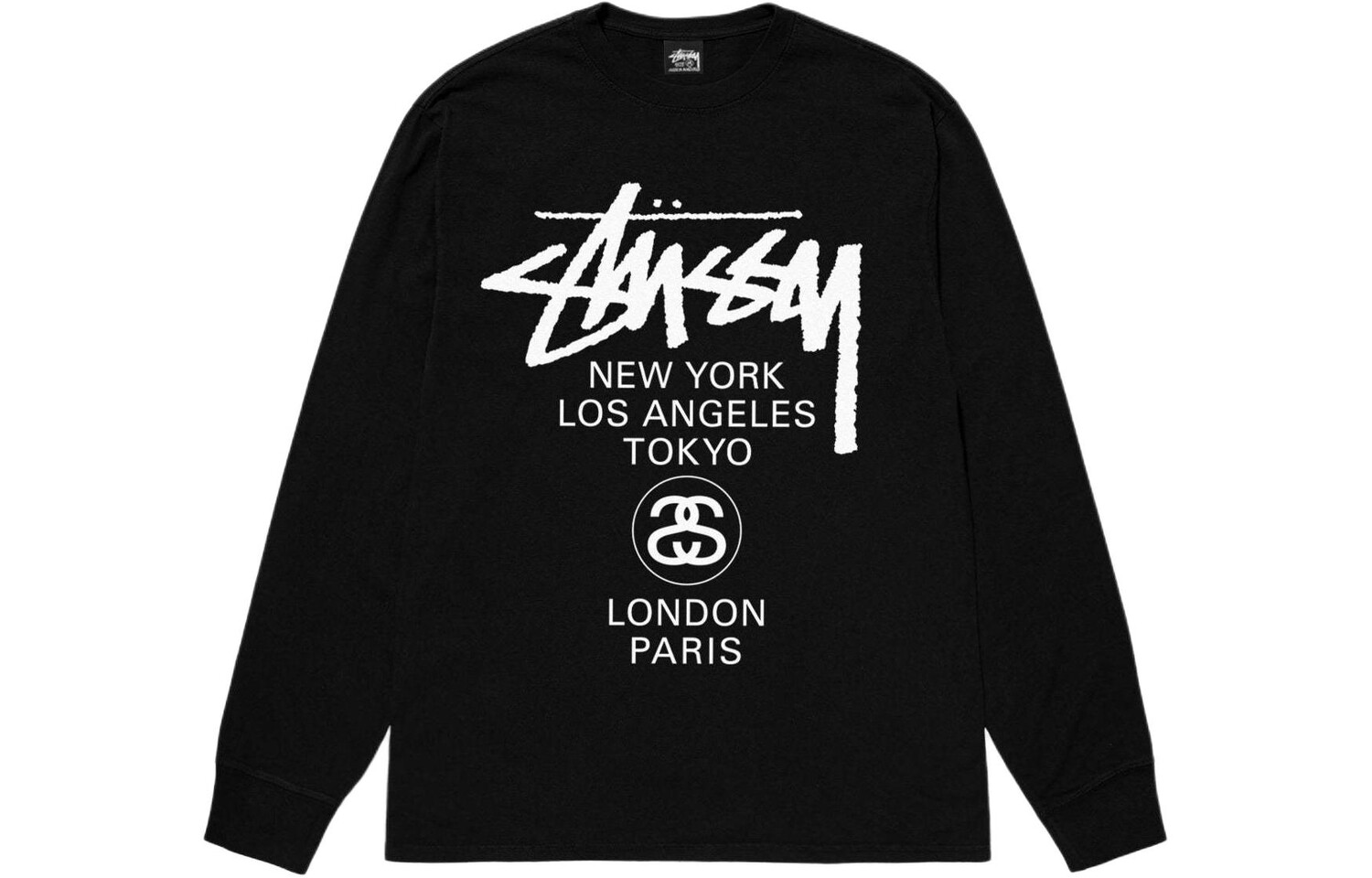 

Футболка Stussy унисекс, цвет Black