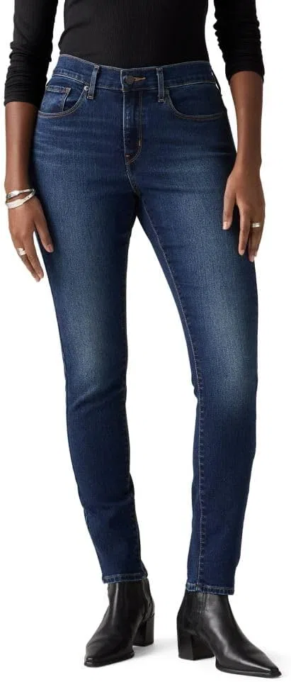 Levi's Women's Classic Skinny, джинсы, индиго