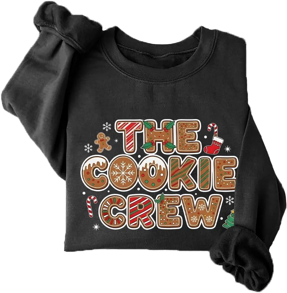 

Толстовка The Cookie Crew, рождественский капюшон с печеньем NACJOM