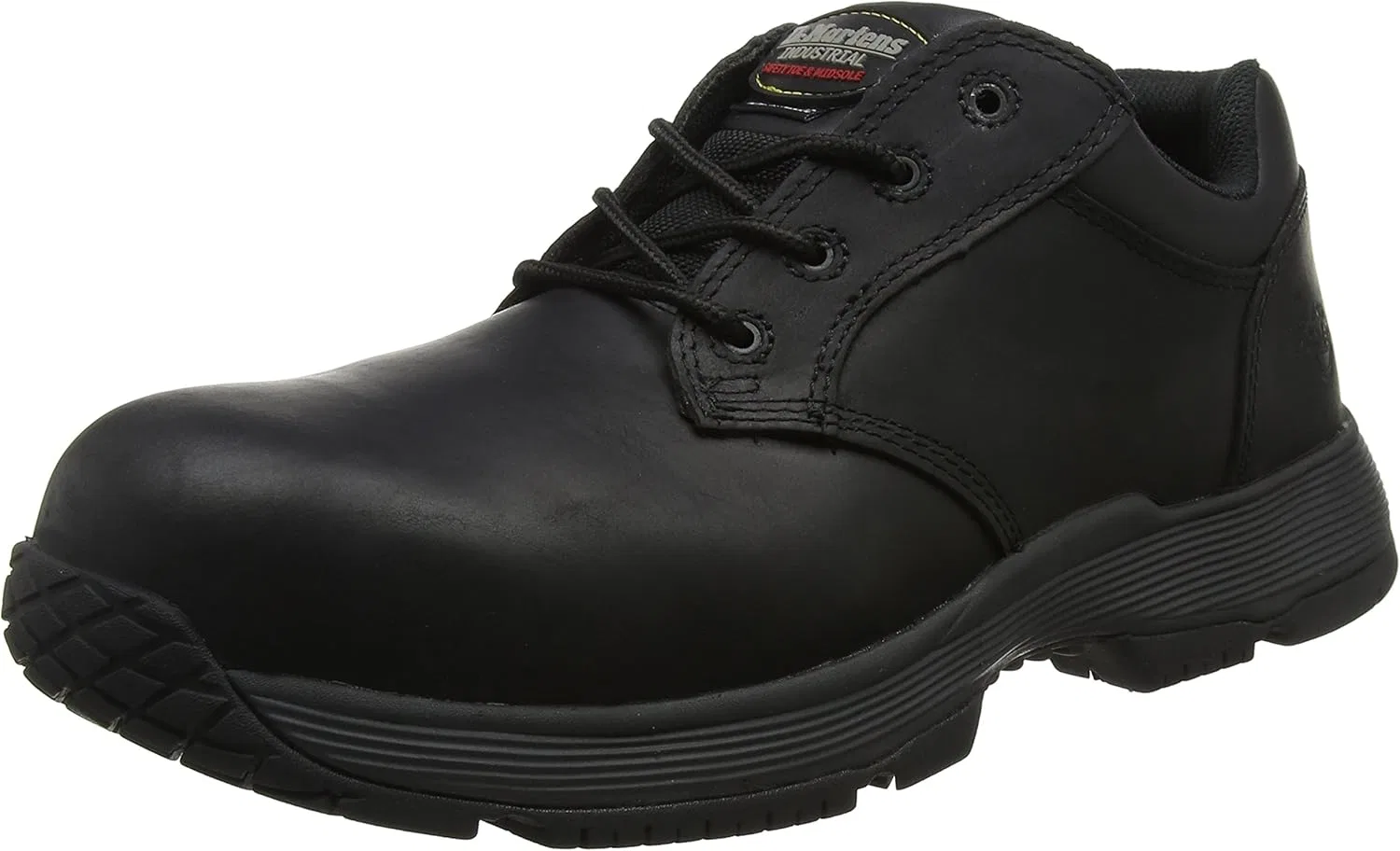 Мужские легкие защитные ботинки Dr Martens Linnet Composite на шнуровке из композитного материала Dr. Martens, Black 001
