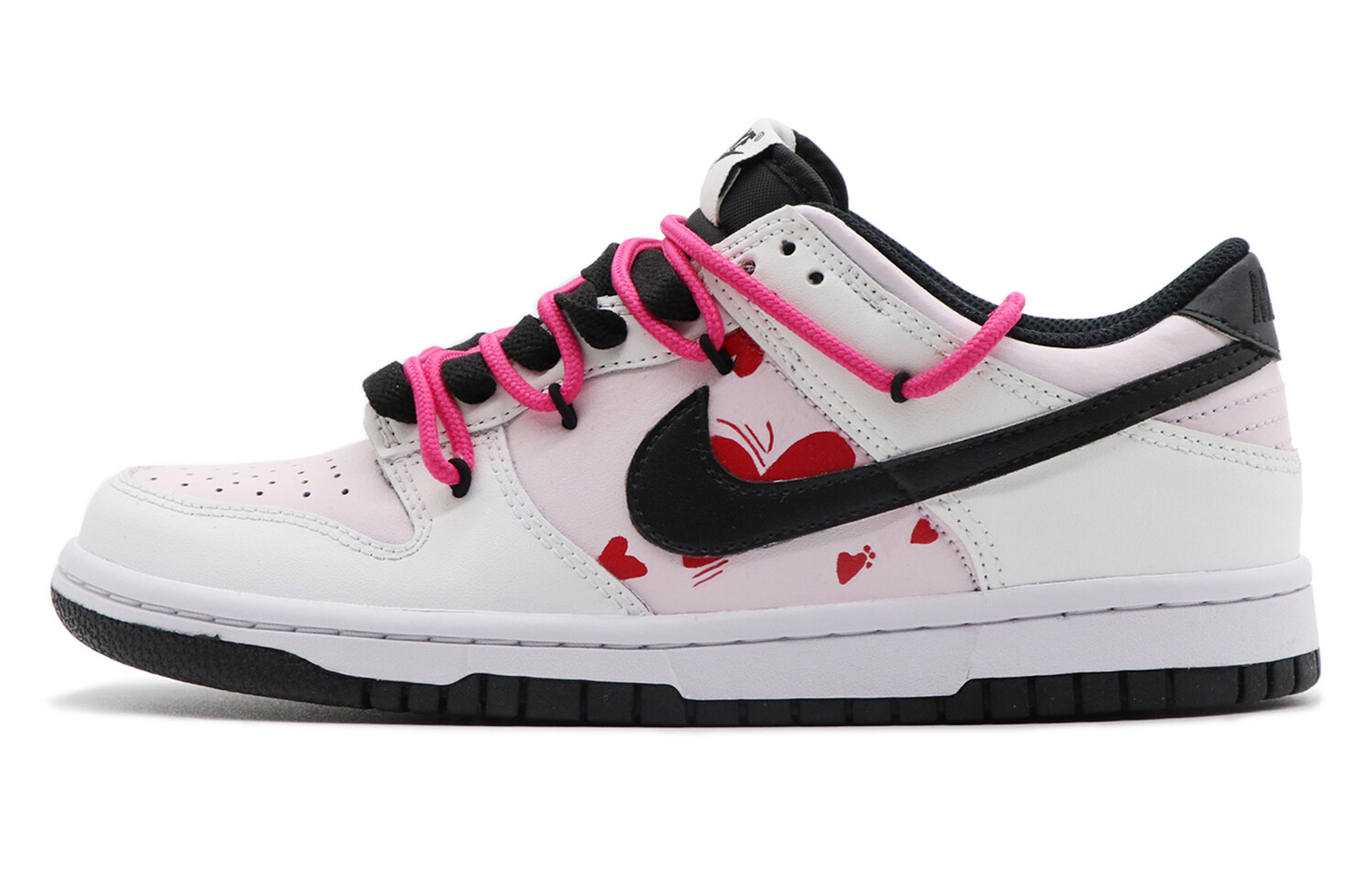 

Кроссовки Nike Dunk Skateboard Shoes Women's Low-Top Pink White/Black
