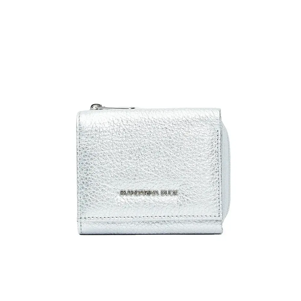 

Кошелек Mandarina Duck Mellow metal small, серебряный