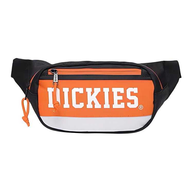 

Dickies Полиэстеровый слинг-кроссбоди в форме круассана унисекс оранжево-черный, Orange Black