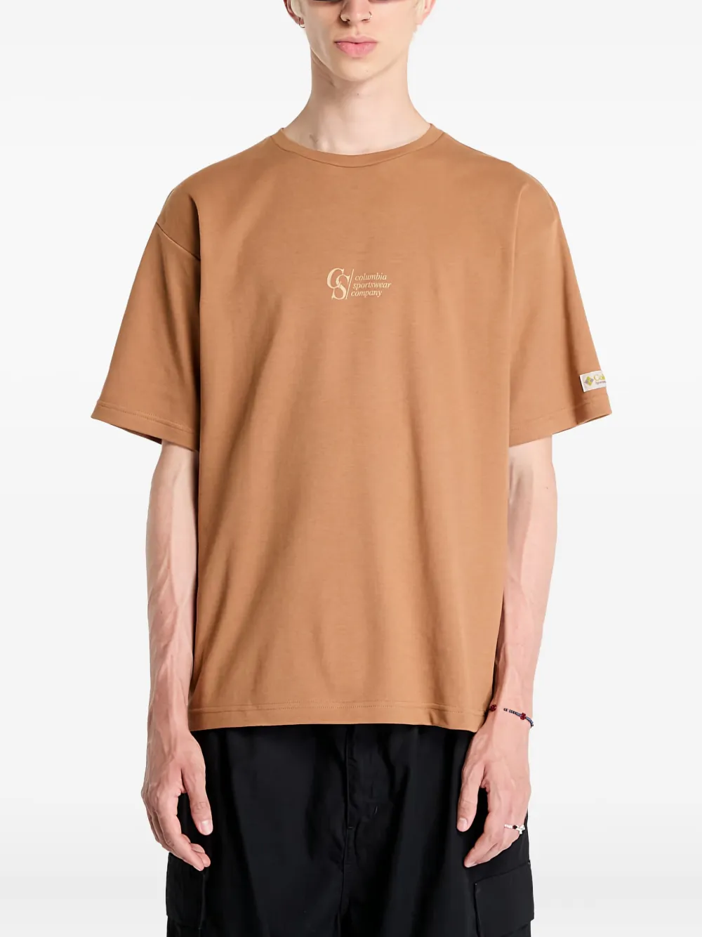 

Футболка с графическим принтом CSC Heritage Columbia, коричневый